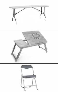 Складные столы и стулья