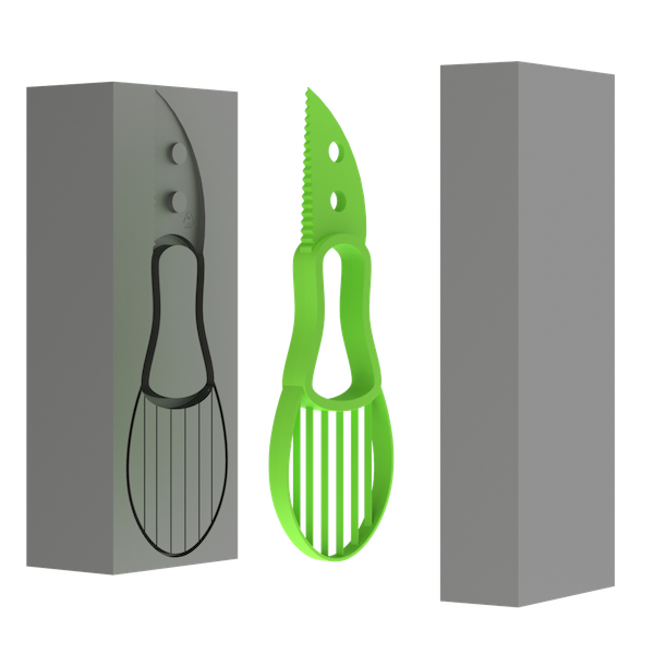Пластиковый нож для авокадо