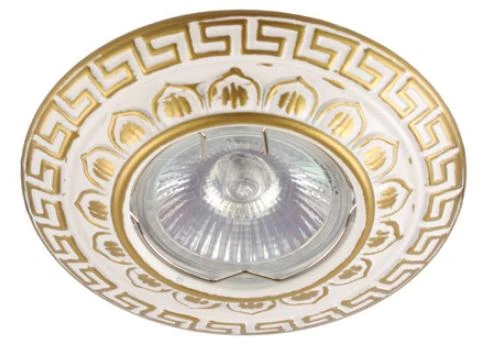 tochechnyj svetilnik vstraivaemyj zolotistyj belyj gu5 3 imex bronza il 0019 0753