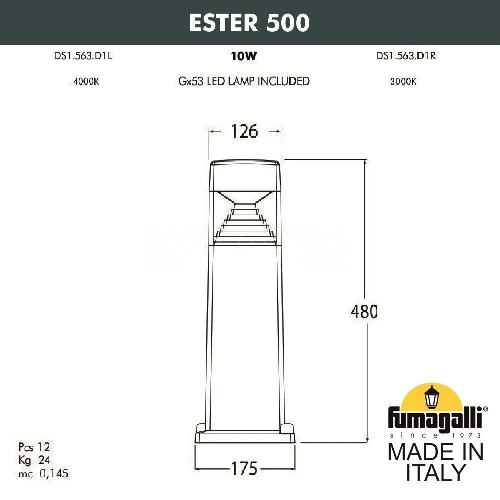Fumagalli Ester DS1 563 000 LXD1L 220V IP55 fumagalli-ester-ds1-563-000-lxd1l-220v-ip55