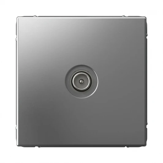 GAL000991 ТВ-розетка оконечная (сталь) Systeme Electric GAL000991