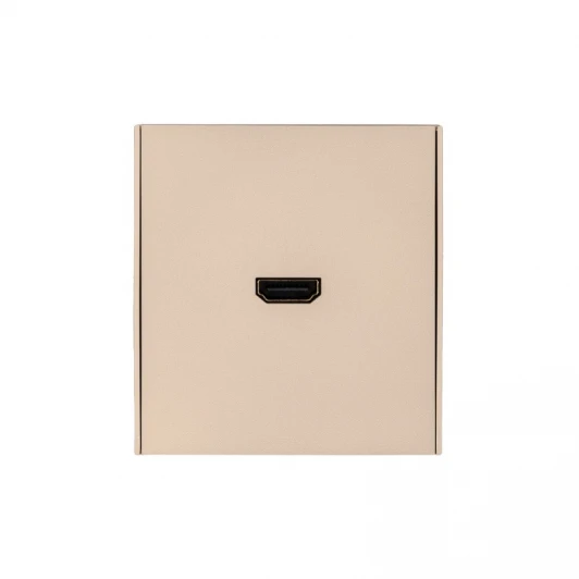 KR-78-0730-8 Розетка HDMI с/у шелк Kranz Strong KR-78-0730-8