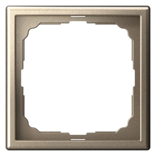 GAL000501 Рамка на 1 пост (шампань) Systeme Electric GAL000501