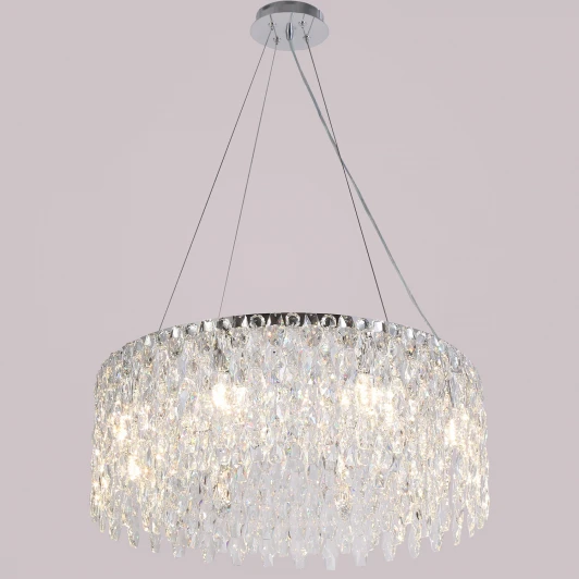 IL5051-600PZF-25 CH ELITE Подвесная люстра хрустальная ILLUMICO IL5051-600PZF-25 CH ELITE