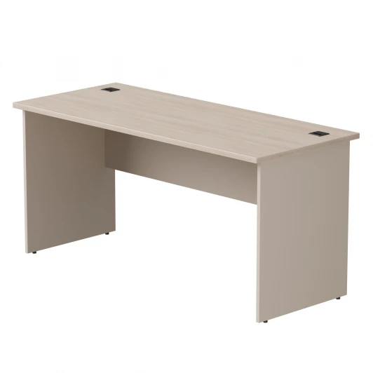 254S012DY/GU Стол прямой Everprof EVO (ЭВО) опоры ЛДСП 1580х670х755 мм Дуб Соната/Кашемир 254S012DY/GU