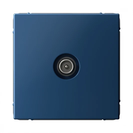 GAL001192 ТВ-розетка проходная (аквамарин) Systeme Electric GAL001192
