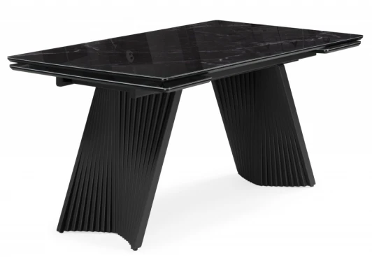 625995 Стеклянный стол Вейв 140 Notta 625995