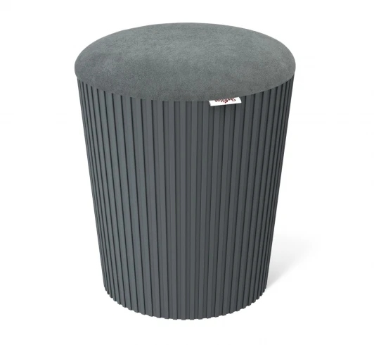 7501155304 Пуф Sheffilton SHT-B24 графит/тёмно-серый 7501155304