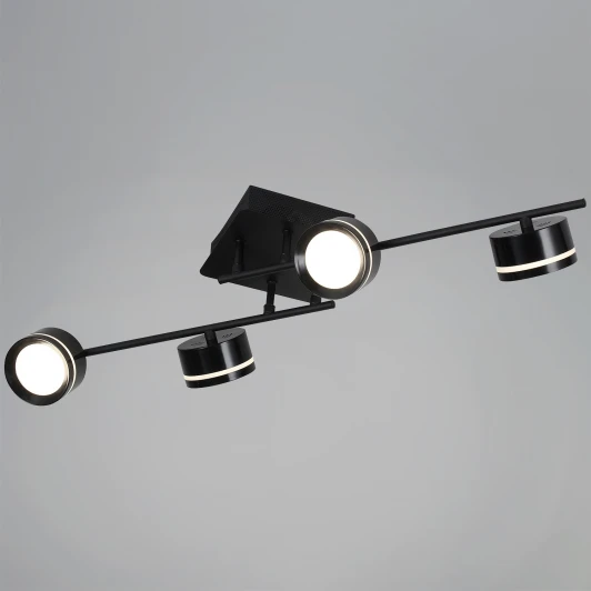 10590-0.3-04 Black Потолочная люстра на штанге Reluce 10590-0.3-04 Black