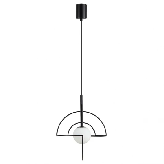 7196/3L Подвесной светильник Odeon Light Futurum 7196/3L металл/стекло/черный/белый IP20 LED 3W 3500K 220V