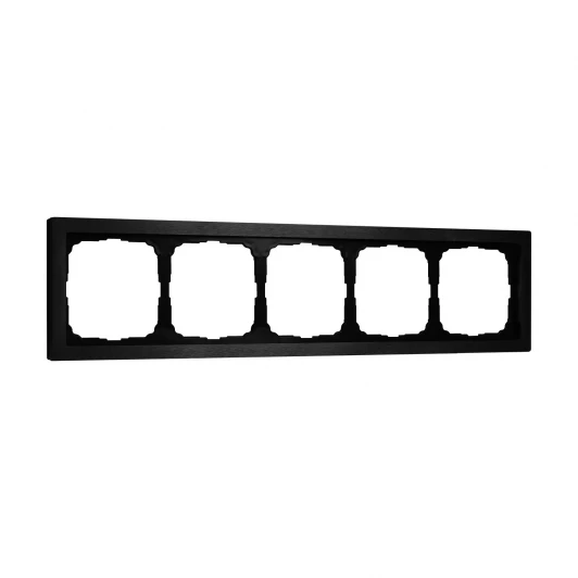 GAL312305 Рамка на 5 постов (оникс) Systeme Electric GAL312305