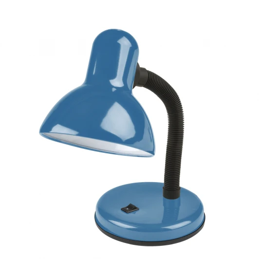 TLI-225 BLUE E27 Интерьерная настольная лампа для школьника Uniel TLI-225 BLUE E27 (220V, выключатель)