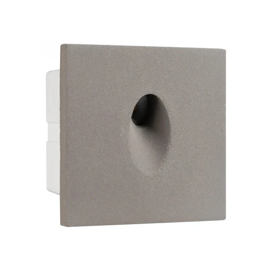 050876 Подсветка для лестниц и ступеней LT-TIE-S100-3W Warm3000 (GR, 45x70 deg, 230V) (Arlight, IP65 Бетон) 050876