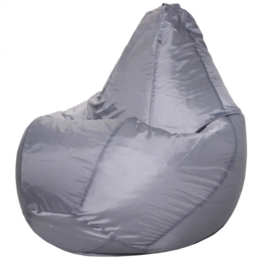 5001211 Кресло мешок Dreambag Груша Серое (Оксфорд) (L, Классический) 5001211