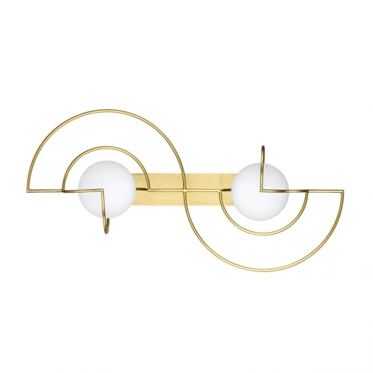 7195/6WL Настенный светильник Odeon Light Futurum 7195/6WL металл/стекло/бронза/белый IP20 LED 6W 3500K 220V