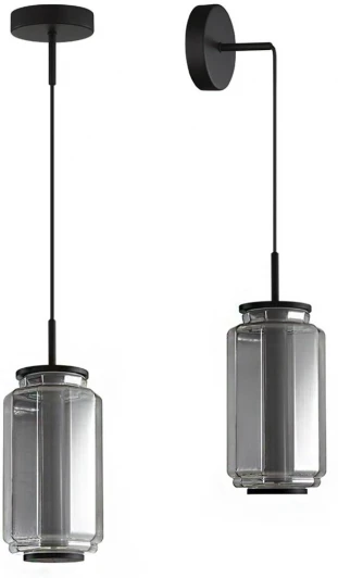 5408/11L Подвесной светильник Odeon Light Jam 5408/11L черный/дымчатый/металл/стекло/акрил LED 11W 3000K 720Лм (220V, на проводе)