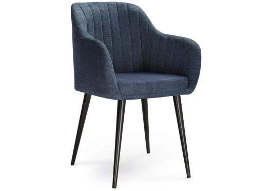 11550 Обеденный стул Woodville Mody blue fabric 11550