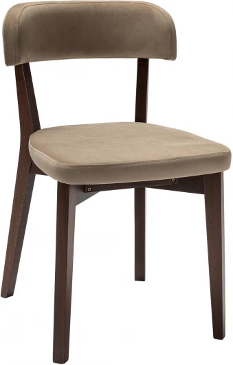 400010920h_diagbeige_nut Стул Франк Diag Beige/Темный орех  R-Home арт.400010920h_diagbeige_nut