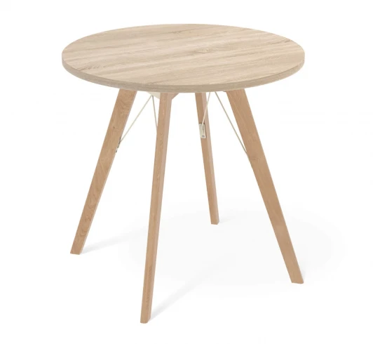 5632634802 Стол Sheffilton SHT-TU9/TT 80 ЛДСП прозрачный лак/дуб сонома 5632634802