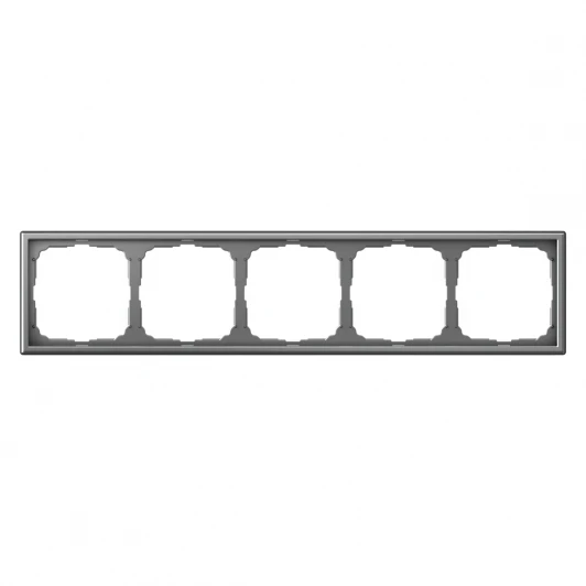 GAL000905 Рамка на 5 постов (сталь) Systeme Electric GAL000905