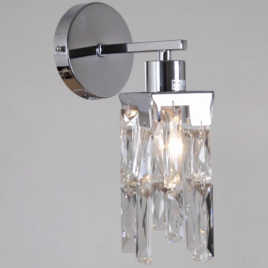 IL3601-1WSQ-26 CR DS Бра хрустальное ILLUMICO IL3601-1WSQ-26 CR DS