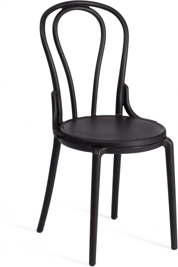 20084 Стул THONET (mod. PL62) / 1 шт. в упаковке Tetchair (Пластик/Черный) арт. 20084