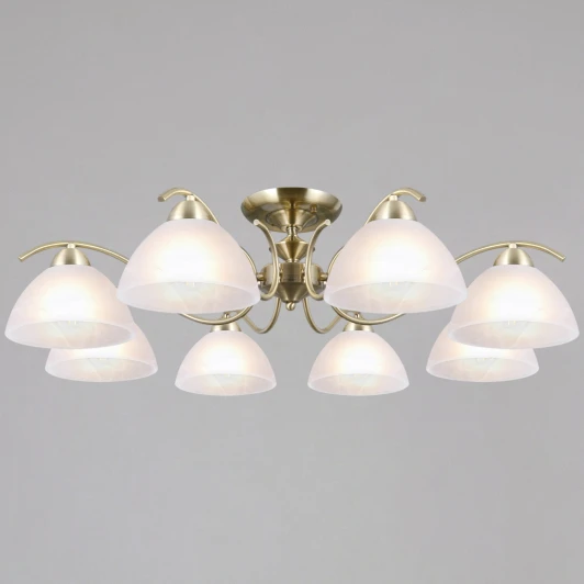 IL0905-8CSQ-26 AB ELITE Потолочная люстра на штанге ILLUMICO IL0905-8CSQ-26 AB ELITE