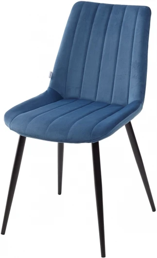 UDC8185G10866 Обеденный стул M-City FLIP пепельно-синий, велюр G108-66