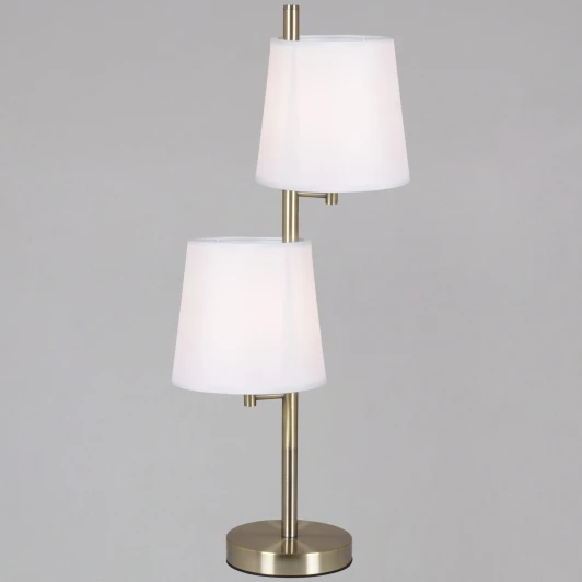 IL0803-2TSQ-26 AB DS Интерьерная настольная лампа ILLUMICO IL0803-2TSQ-26 AB DS