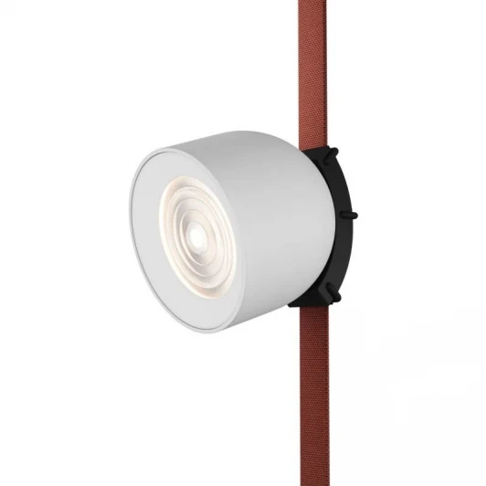 DK5640-WH+BK Трековый светильник низкоковольтный для ременной системы LED с голосовым управлением 48V Denkirs Belty Spot DK5640-WH+BK (Умный дом) (умный дом - Smart Life)