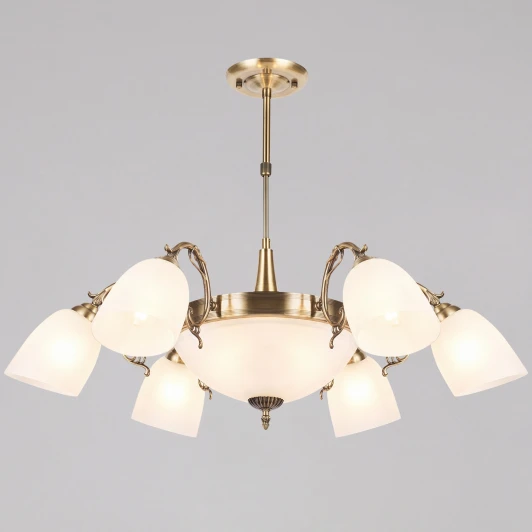 70577-0.3-6+2 Подвесная люстра на штанге Reluce 70577-0.3-6+2