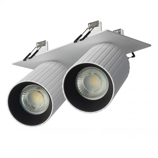 CL512D20R Спот встраиваемый белый рифленый Citilux Axel CL512D20R