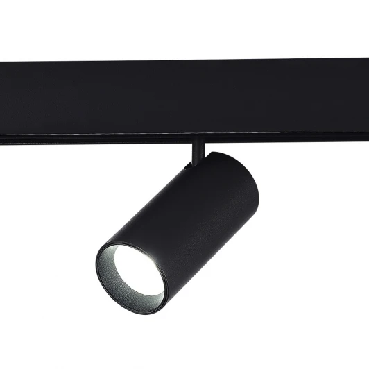 ST365.446.12.1 Трековый светильник магнитный черный ST Luce Скайлайн 48V ST365.446.12.1 LED 1*12W 4000K 48V