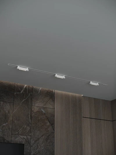 HSBL_kompl_S009_VI2W4K Трековая система в сборе однофазная встраиваемая 220V 30W Hesby Lighting Skylite №9 HSBL_kompl_S009_VI2W4K