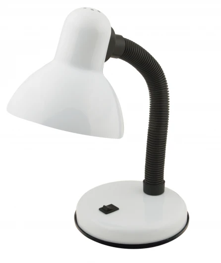 TLI-225 WHITE E27 Интерьерная настольная лампа для школьника Uniel TLI-225 WHITE E27 (220V, выключатель)