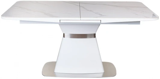 2001000000944 Стол раскладной Madison (160+40 см) испанская керамика белый Top Concept 2001000000944
