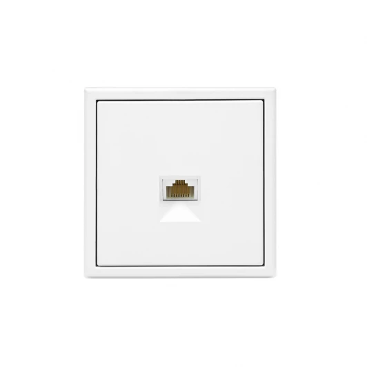 GAL001383 Розетка Ethernet RJ-45 (лотос) Systeme Electric GAL001383