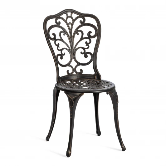 10679 Стул Secret de Maison Mozart/Моцарт алюминиевый сплав, 53х41х89см, бронзовый (Комплект из 2 шт.) Tetchair 10679