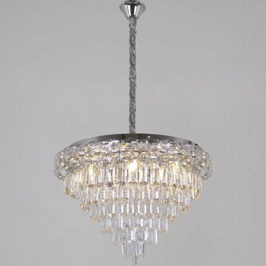 31070-0.4-600 MX CH Подвесная люстра хрустальная Reluce 31070-0.4-600 MX CH