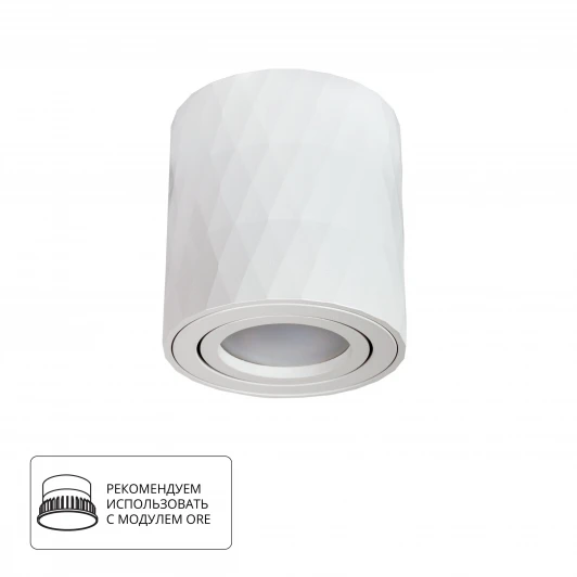 A5559PL-1WH Точечный светильник накладной Arte Lamp Fang A5559PL-1WH (220V, круглые)