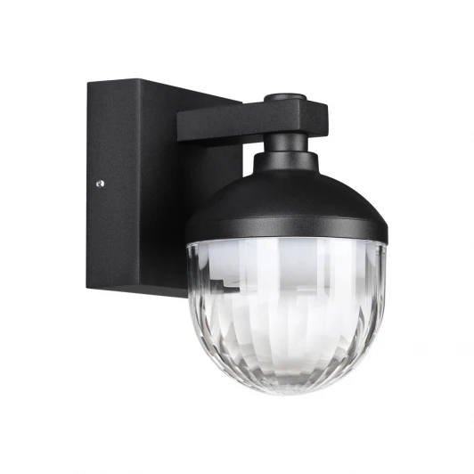 371075 Настенный уличный светильник Novotech Haut 371075 черный IP65 GX53 12W 220V