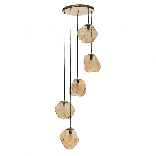 CL247086 Подвесной светильник Citilux Rocka CL247086 янтарный