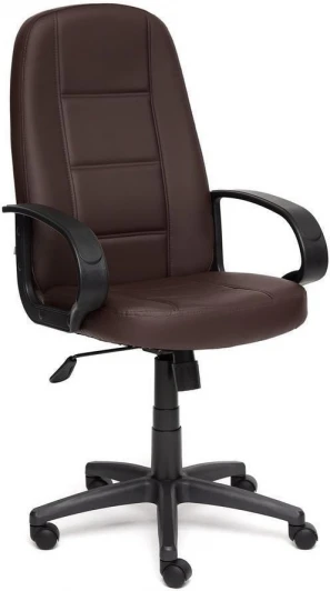 2558 Компьютерное кресло для оператора Tetchair СН747 (Исскуственная кожа/Коричневый) 2558
