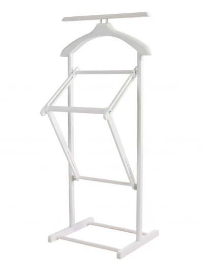 009623 Вешалка костюмная складная В 21Н белый Mebelik 009623