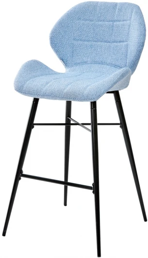 UDC8238TRF10 Барный стул M-City MARCEL TRF-10 небесно-голубой, ткань