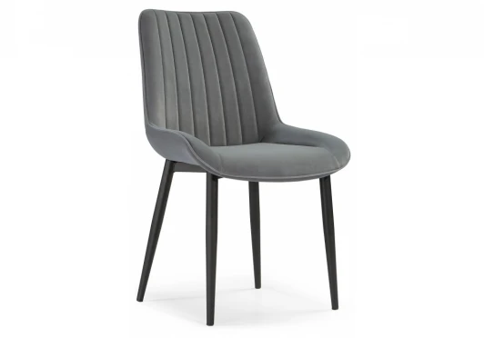 15001 Обеденный стул на металлокаркасе Woodville Seda gray fabric 15001