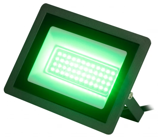 LPR-025-GREEN-050 Прожектор уличный светодиодный зеленое свечение ЭРА LPR-02 LPR-025-GREEN-050