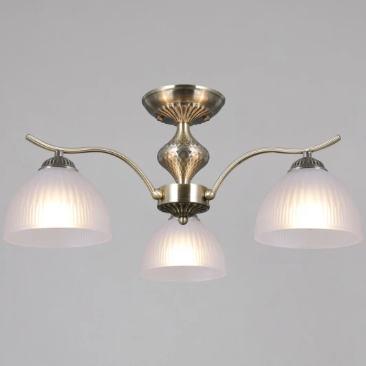 IL0896-3CSQ-26 AB ELITE Потолочная люстра на штанге ILLUMICO IL0896-3CSQ-26 AB ELITE