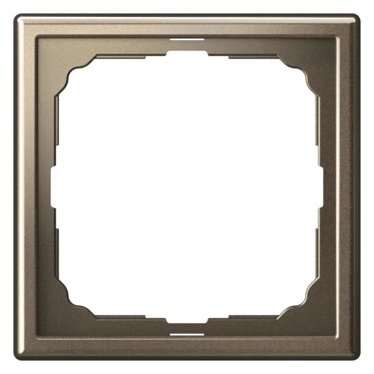 GAL000601 Рамка на 1 пост (мокко) Systeme Electric GAL000601