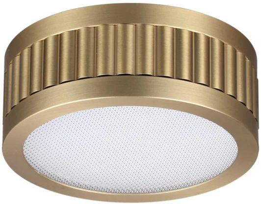 7013/7CL Потолочный светильник Odeon Light Manchester 7013/7CL металл/латунь 7W 3000K 220V (LED, круглые)